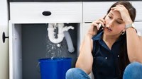 Leaking Sink